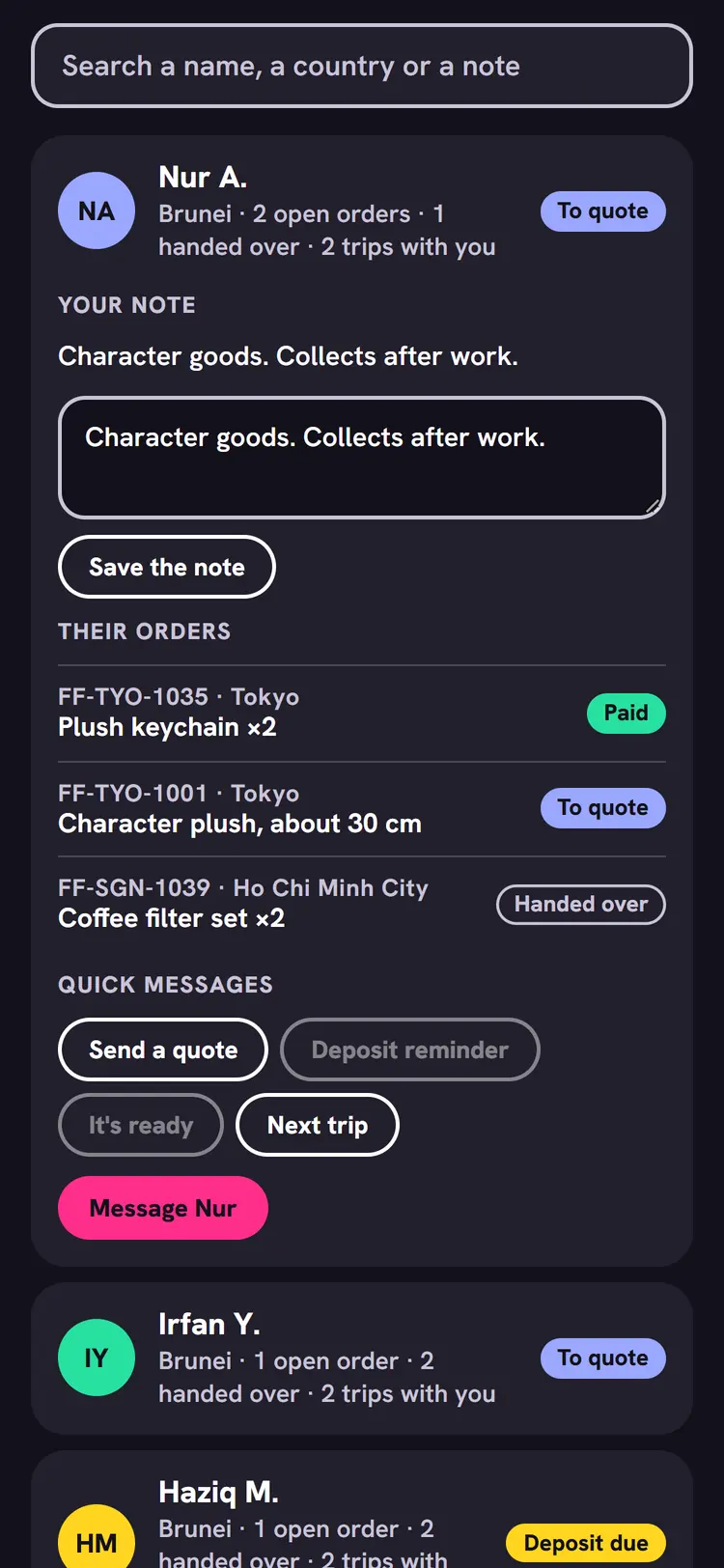 Clients